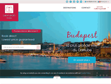 Tablet Screenshot of leonardo-hotels.fr