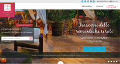 Desktop Screenshot of leonardo-hotels.it